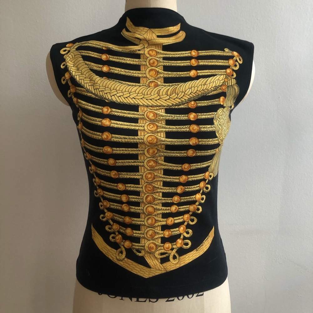 Vintage Hermès 1980’s sleeveless tank top